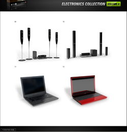精致電子產(chǎn)品 Discuz驅(qū)動的單體模型與電子元器件應用